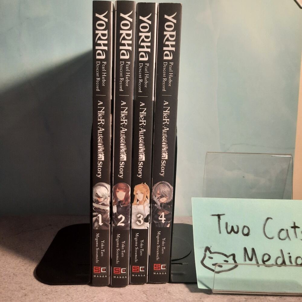 📚 YoRHa: Pearl Harbor Descent Record NieR:Automata Vol. 1-4 ENG Manga Bundle